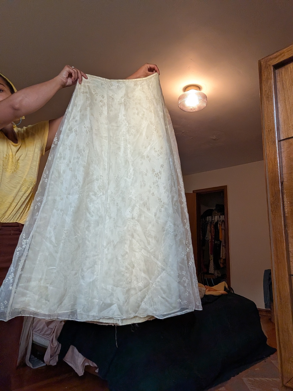Poofy A Line Skirt